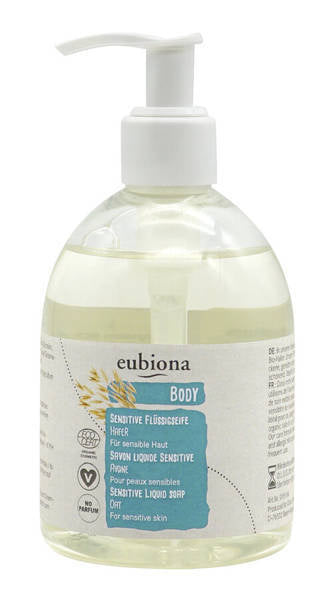 Eubiona Mydło w płynie z owsem do skóry wrażliwej 300 ml