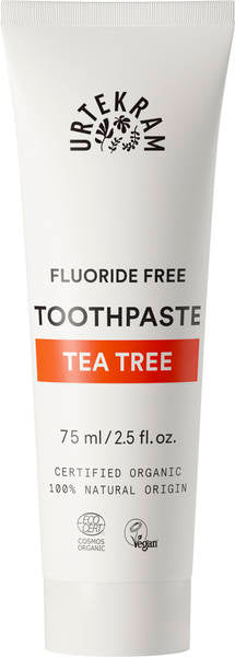 Naturalna pasta do zębów bez fluoru tea tree Urtekram