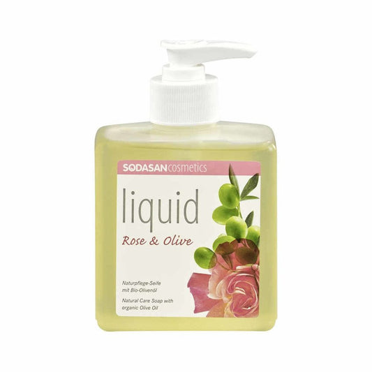 Sodasan Mydło w płynie magnolia-bergamotka z dozownikiem 300 ml